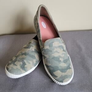 NWOT Dr Sholl's Size 8 Jot It Down Comfort Slip On Sneakers Flexible Feminine